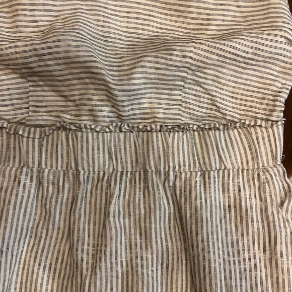 Greylin Dress 100% Linen body 100% Raylon lining - size Medium - Picture 3 of 7